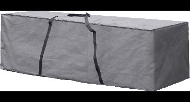 Perel Opbergtas XL, beschermhoes voor kussens, kussentas, hoes tuinkussens, transporttas loungekussens, opbergzak tuinmeubelkussens, ligkussens, waterdicht, uv-bestendig, 200 cm x 75 cm x 60 cm