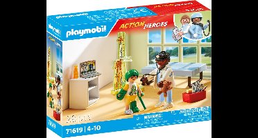 PLAYMOBIL My Life Kinderarts met teddybeer - 71619