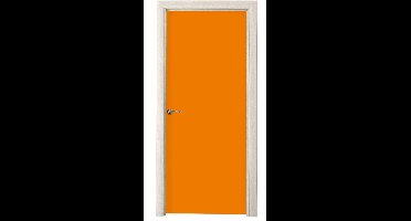 Deurposter 75x205 cm - Deursticker Oranje - Seizoenen - Herfst - Kleur - Meubelfolie zelfklevend - Deurfolie woonkamer - Interieurfolie fotobehang - Deur plakfolie - Deurstickers - Deurbehang sticker - Kamer decoratie