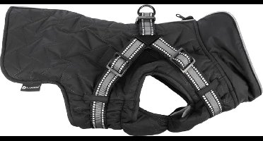 Flamingo Hondenjas Duker zwart winterjas 40cm