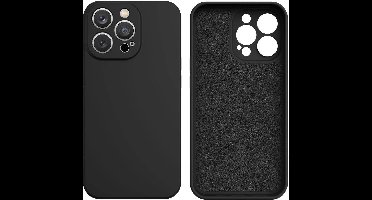 Siliconen - hoesje - voor Samsung Galaxy A15 - zwart