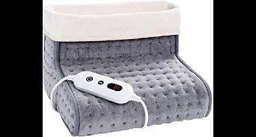 Voetwarmer KFS -100, elektrische voetenzak met 6 temperatuurstanden en automatische uitschakeling, geschikt tot schoenmaat 46, oververhittingsbeveiliging