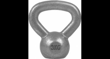 Gorilla Sports Kettlebell - Gewicht - Kettle Bell - Gietijzer - 3 kg