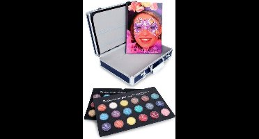 Schminkkoffer 36x10 gr in tray + schminkboek