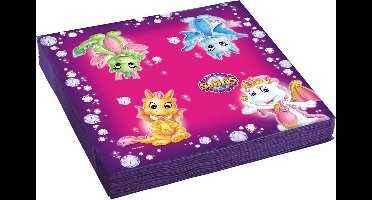 Simba Servetten Safiras 33 Cm 20 Stuks Paars