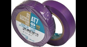 Advance AT7 PVC - Isolatietape - 15mm x 10m - Paars