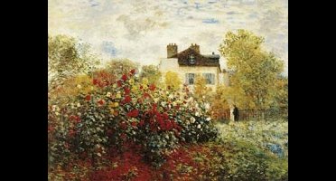 Kunstdruk Claude Monet - The Artist's Garden 80x60cm