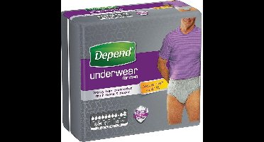 Depend Pants Incontinentiebroekjes voor mannen Maximum maat S/M - 10 stuks