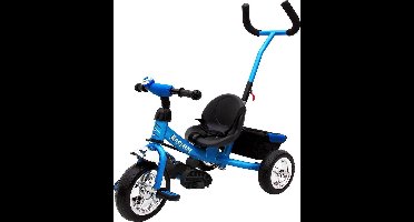 Spielwerk Driewieler - Duwstang Bekerhouder Voetensteuntjes - Blauw