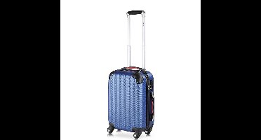 MonzanaKoffer hard behuizing Basislijn Blauw M