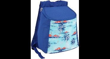 Gerimport Koeltas 30 X 34 Cm 12 Liter Polyester Blauw
