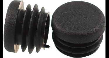 Verlofix Buisstop 32 Mm Zwart 4 Stuks