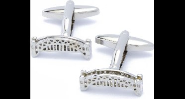 Manchetknopen - Brug Zilverkleurig