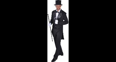 Magic Design Slipjas Cabaret Heren Polyester Zwart Maat L