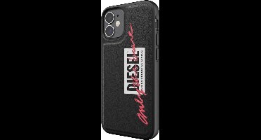 Diesel Moulded Case kunststof hoesje voor iPhone 12 mini - zwart coral