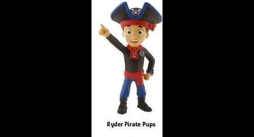 Paw Patrol Pirate Pups Ryder taart topper decoratie 7 cm.