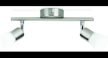 Philips Essentials spotlamp Decagon LED mat chroom 2 x 4,3W