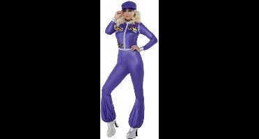 Smiffys - 70s Dancing Queen Kostuum - S - Paars