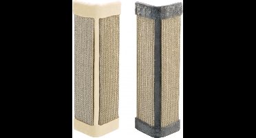 Ebi Hoek krabplank met sisal Gemengde kleuren 51x24x4cm, LET OP ! GEEN KEUZE MOGELIJK !!