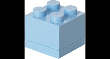 Lego - Opbergbox Mini Brick 4 - Polypropyleen - Blauw -