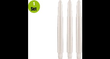 Nylon Dart Shafts - Naturel - Medium - (1 Set)