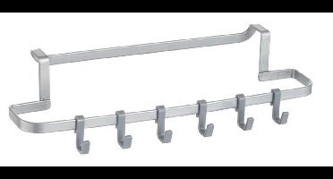 Metaltex Ophanghaakjes Galileo 30 Cm Metaal Zilver 6 Haakjes