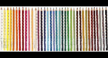 Lyra Kleurpotloden Dunne Groove 36 Stuks Multicolor