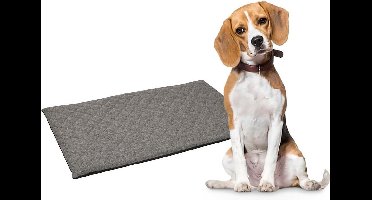 Flamingo hondenkussen Mano - 85 cm - grijs