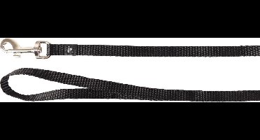 Hond Looplijn Ziggi Zwart 1,3m 15mm