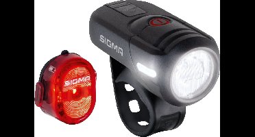 Sigma Aura 45 USB + Nugget ll Fietsverlichtingsset - 45 lux