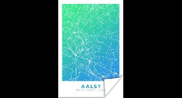Poster Stadskaart - Aalst - België - 20x30 cm - Plattegrond