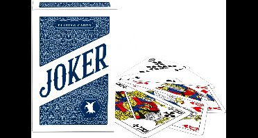 Cartamundi Speelkaarten Bridge Joker Karton Blauw/wit