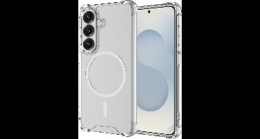Just in Case hoesje geschikt voor Samsung Galaxy S26 Plus – Impact Shockproof Case – Compatibel met MagSafe – Transparant