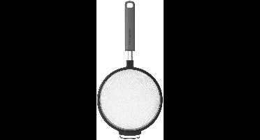 Zeef met Handvat, Bolzeef, 17 cm, Kunststof/RVS, Grijs - KitchenAid