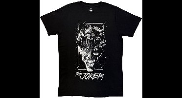 DC Comics Joker - Grin Heren Tshirt - 2XL - Zwart