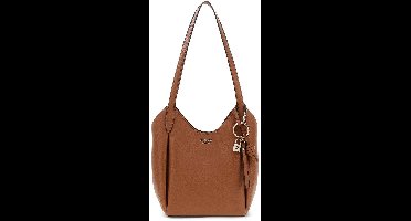 GUESS schoudertas Melody Bucket Caramel bruine