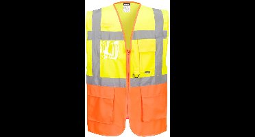 Portwest Praag Hi-Vis Executive Vest S376 - Geel - M