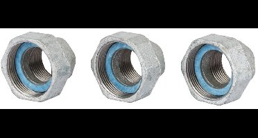 Danfoss Koppeling met binnendraad f, VRG/VRB DN 15, grijs gietijzer (GG-25), Rp1/2'', 065B4107