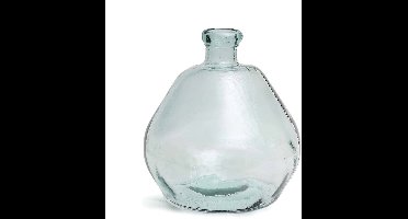 Bolai Vaas - 45x45x50cm - Blauw - Gerecycled Glas