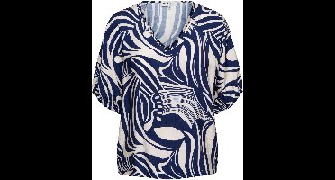 &Co Woman AMELIE WEAVE - Top - M - Blauw