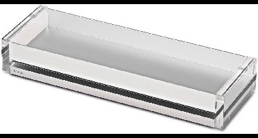 MAULacro Pennenbakje - acryl - aluminium - 1 stuk - 7 x 20.8 x 3.5 cm - MAUL