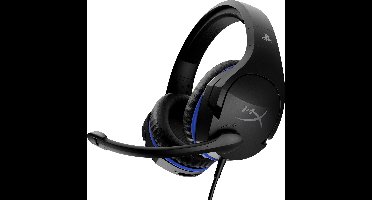 HyperX Cloud Stinger Gaming Headset - Official Licensed PS4 - Zwart/Blauw