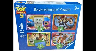 Ravensburger – Toy Story 5 – Kinderpuzzel – 4 in 1 Box (12/16/20/24 Stukjes)