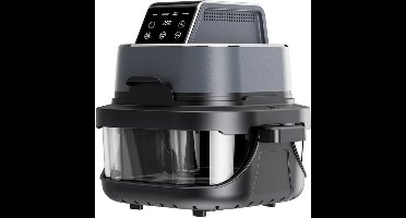 Airfryer – Heteluchtfriteuse – Friteuse – Air Fryer – Heteluchtoven – 4 Liter Inhoud – Glas Kijkvenster – 1500 Watt