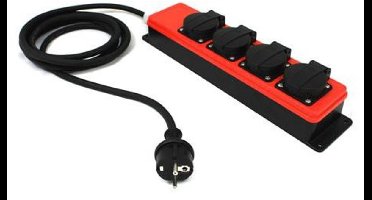 Verdeelblok 4Ra 16A 3G2,5 20M Ip44 Neopr