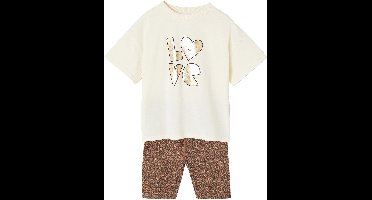 Vertbaudet Set meisjes t-shirt en short