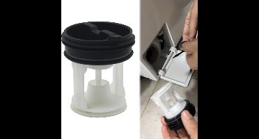 Vervangingsfilter voor Wasmachine - Fluffzeef en Pluisfilter voor Efficiënte Reiniging en Onderhoud van Wasmachines