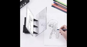 Optische tekentafelprojector - Schilderkopieerbord - Afbeeldingstraceringsbord - Kunstsjabloon - Voor kinderen, kunstenaars, studenten, beginners, schetswizards