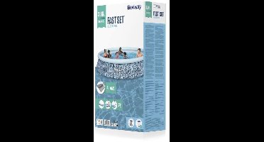 Bestway – 57376 – Opzetzwembad – rond – filterpomp