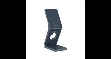 Canyon OnCharge 309 - Draadloze 3-in-1 Oplader - 15W - Inklapbaar - Qi-compatibel